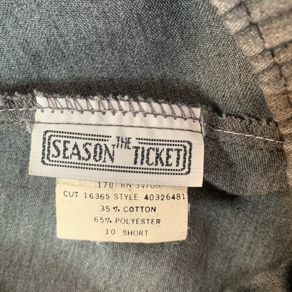 vintage Season Ticket pants elastic waist, size 10short, pockets - Picture 8 of 9